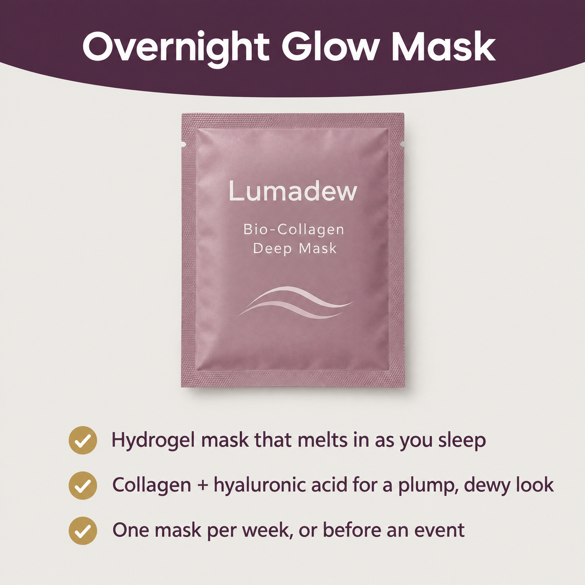 Overnight glow mask benefits